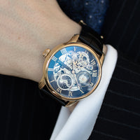 Automatic Watch - Thomas Earnshaw Black Longitude Automatic Watch ES-8006-05