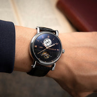 Automatic Watch - Thomas Earnshaw Black Maskelyne Automatic Watch ES-8114-04