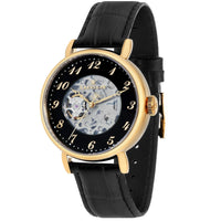 Automatic Watch - Thomas Earnshaw Black Precisto Grand Legacy Skeleton Automatic Watch ES-8810-04
