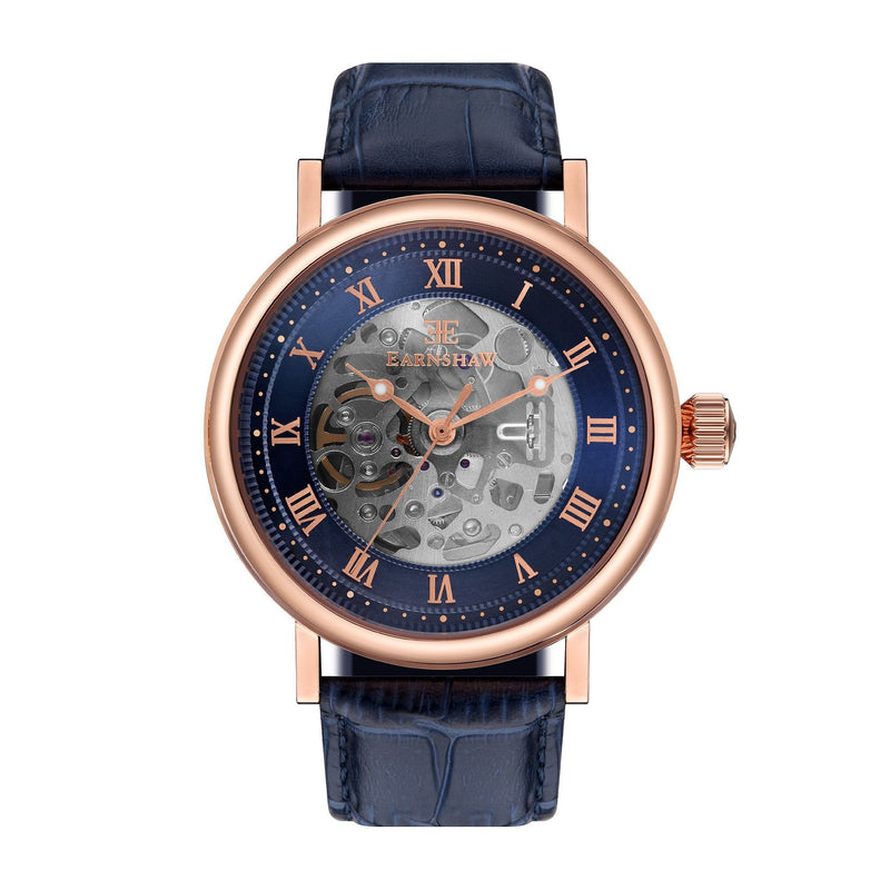 Automatic Watch - Thomas Earnshaw Blue Beaufort Automatic Watch ES-8806-03