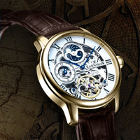 Automatic Watch - Thomas Earnshaw Brown Longitude Automatic Watch ES-8006-02
