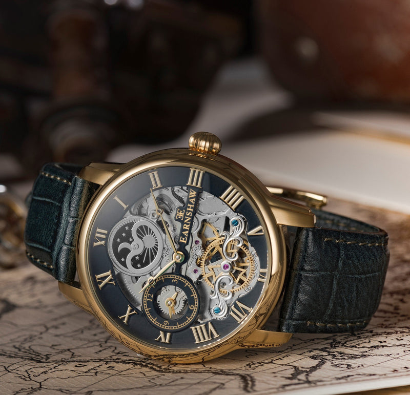 Automatic Watch - Thomas Earnshaw Green Longitude Automatic Watch ES-8006-09