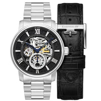 Automatic Watch - Thomas Earnshaw Men's Classic Black Whitehall Watch ES-8120-22