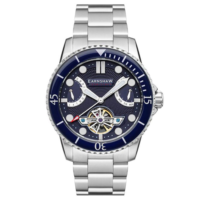 Automatic Watch - Thomas Earnshaw Men's Navy Blue Jervis Watch ES-8134-22