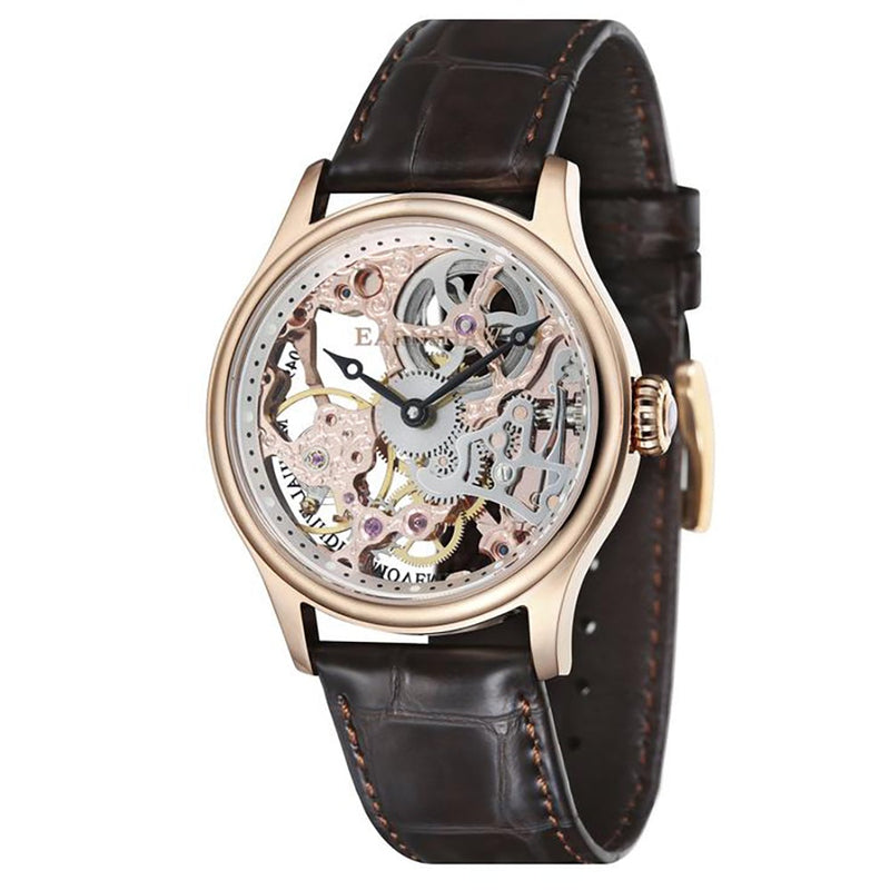 Automatic Watch - Thomas Earnshaw Men's Pink Gold Bauer Watch ES-8049-03
