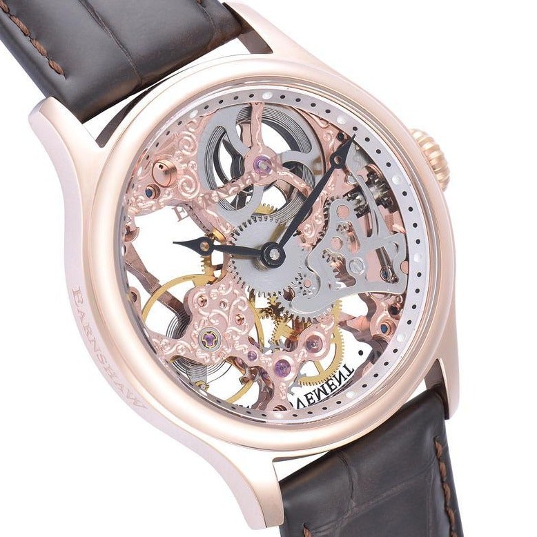 Automatic Watch - Thomas Earnshaw Men's Pink Gold Bauer Watch ES-8049-03