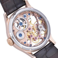 Automatic Watch - Thomas Earnshaw Men's Pink Gold Bauer Watch ES-8049-03
