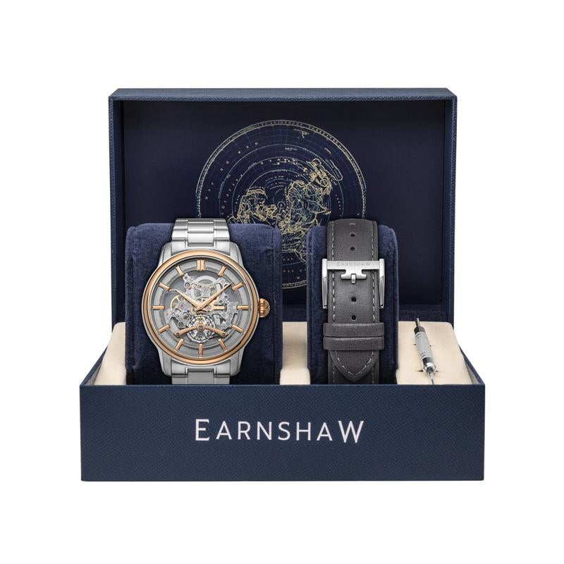 Automatic Watch - Thomas Earnshaw Men's Radiant Rose Gold Longtitude Watch ES-8126-44