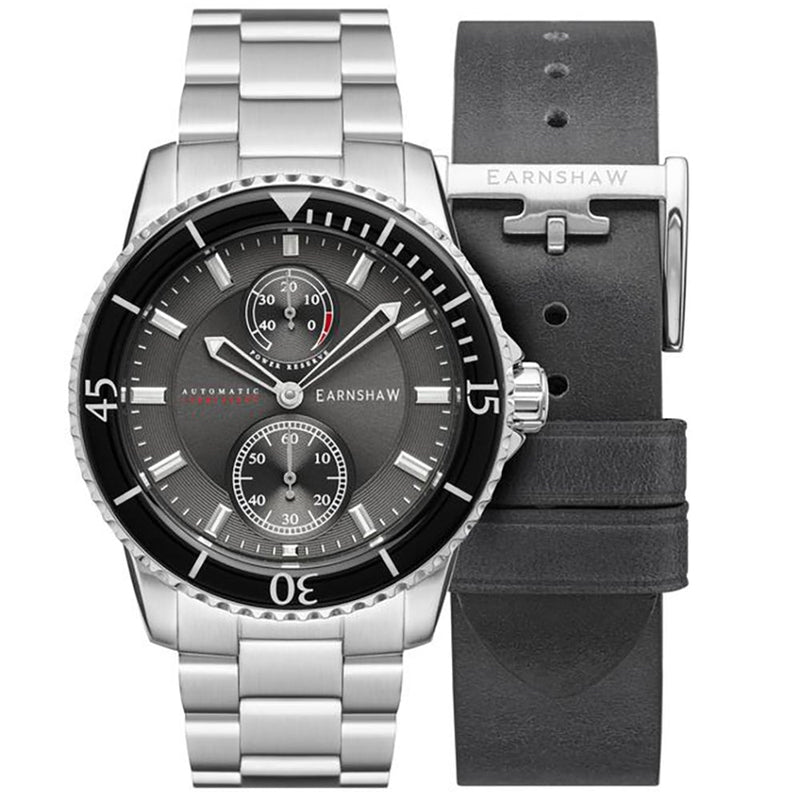 Automatic Watch - Thomas Earnshaw Men's Slate Grey Hawke Watch ES-8118-33