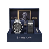 Automatic Watch - Thomas Earnshaw Men's Slate Grey Hawke Watch ES-8118-33