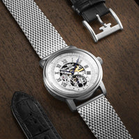 Automatic Watch - Thomas Earnshaw Men's Sleet Sikver Downing Watch ES-8119-33