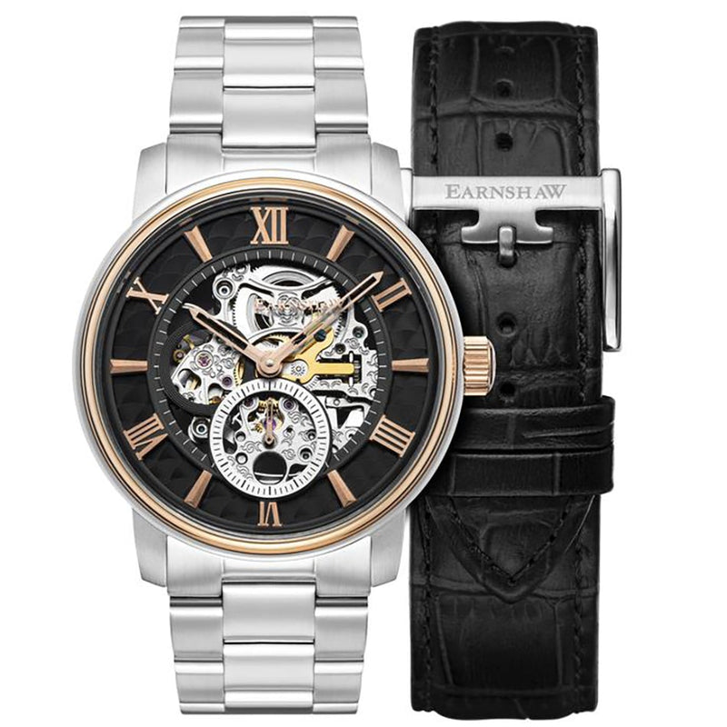 Automatic Watch - Thomas Earnshaw Men's Sunset Black Whitehall Watch ES-8120-11