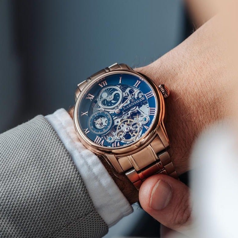 Automatic Watch - Thomas Earnshaw Men's True Copper Longtitude Watch ES-8006-44