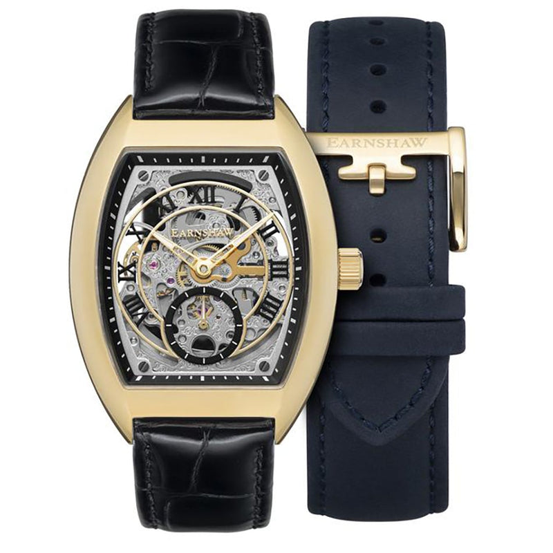 Automatic Watch - Thomas Earnshaw Men's Try Classic Gold Camden Watch ES-8122-03
