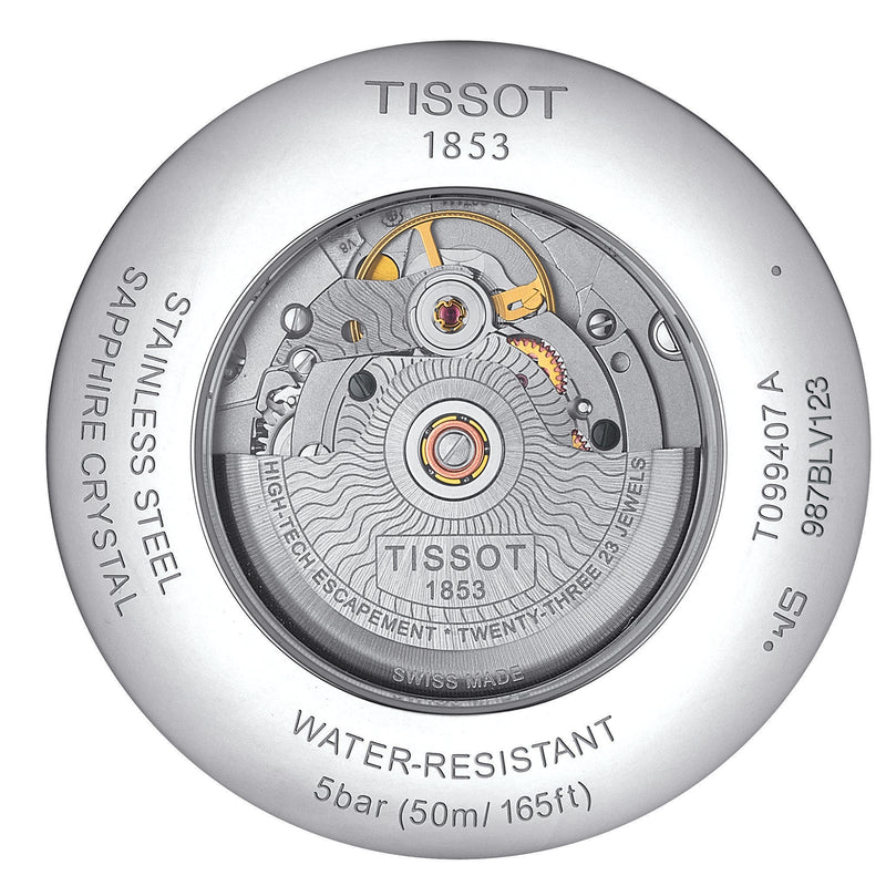 Automatic Watch - Tissot Chemin Des Tourelles Powermatic 80 Men's Blue Watch T099.407.11.048.00
