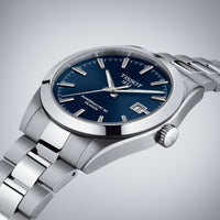 Automatic Watch - Tissot Gentleman Powermatic 80 Silicium Men's Blue Watch T127.407.11.041.00