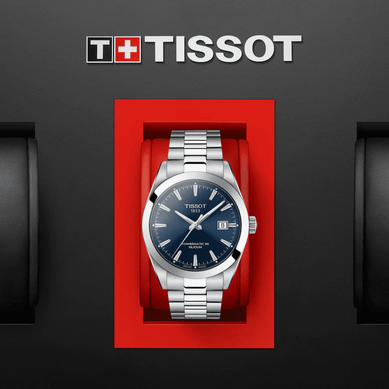 Tissot silicium outlet blue