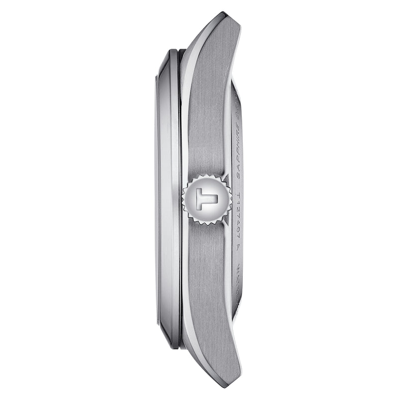 Automatic Watch - Tissot Gentleman Powermatic 80 Silicium Men's Green Watch T127.407.11.091.01