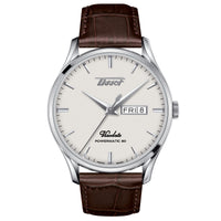 Automatic Watch - Tissot Heritage Visodate Powermatic 80 Men's Brown Watch T118.430.16.271.00