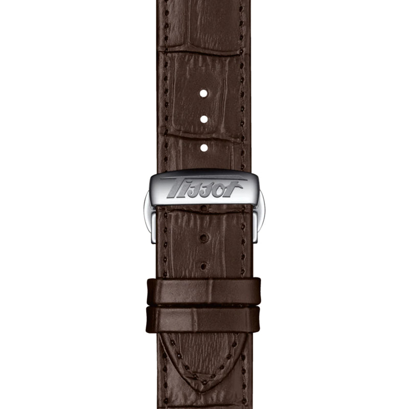 Automatic Watch - Tissot Heritage Visodate Powermatic 80 Men's Brown Watch T118.430.16.271.00