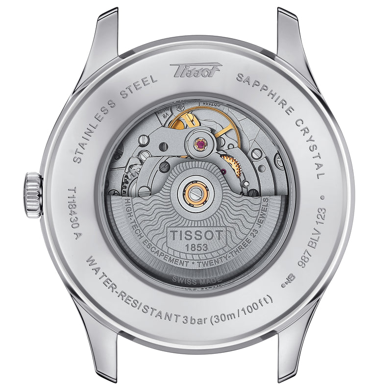 Automatic Watch - Tissot Heritage Visodate Powermatic 80 Men's Brown Watch T118.430.16.271.00
