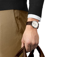 Automatic Watch - Tissot Heritage Visodate Powermatic 80 Men's Brown Watch T118.430.16.271.00