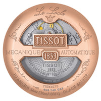 Automatic Watch - Tissot Le Locle Powermatic 80 Men's Black Watch T006.407.36.053.00