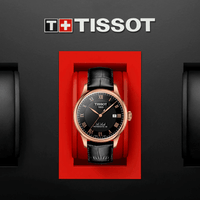 Automatic Watch - Tissot Le Locle Powermatic 80 Men's Black Watch T006.407.36.053.00