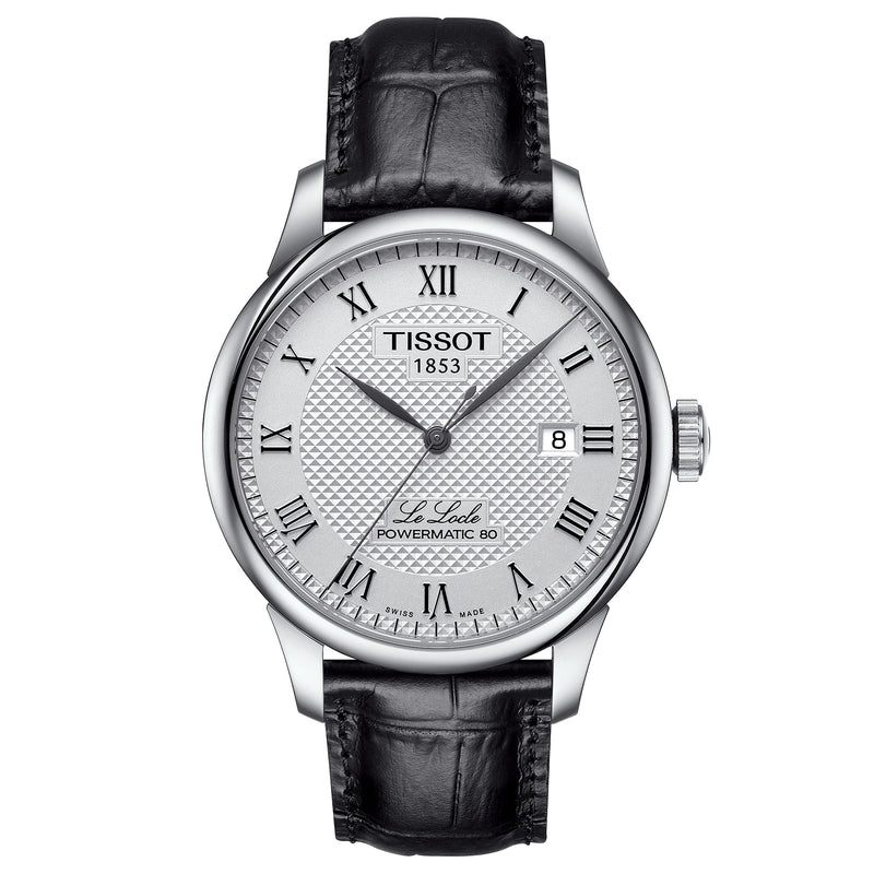 Automatic Watch - Tissot Le Locle Powermatic 80 Men's Silver Watch T006.407.16.033.00