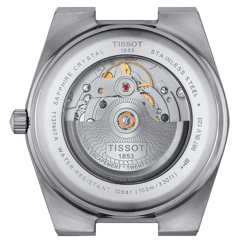 Automatic Watch - Tissot Prx Powermatic 80 Men's Black Watch T137.407.11.051.00