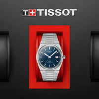 Automatic Watch - Tissot Prx Powermatic 80 Men's Blue Watch T137.407.11.041.00