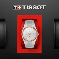 Automatic Watch - Tissot Prx Powermatic 80 Men's Silver Watch T137.407.21.031.00