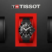 Automatic Watch - Tissot Seastar 1000 Powermatic 80 Men's Black Watch T120.407.37.051.00