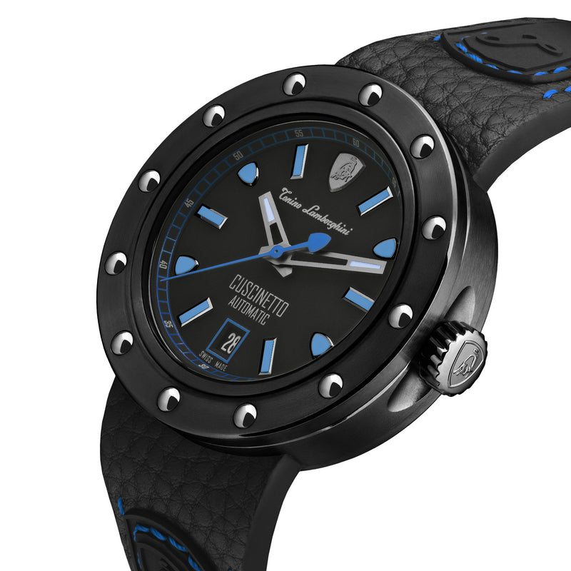 Automatic Watch - Tonino Lamborghini TLF-T01-4 Men's Matte Cuscinetto Watch