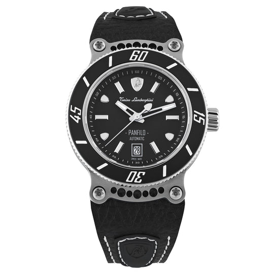 Tonino Lamborghini TLF-T03-1 Men's Black Panfilo Watch