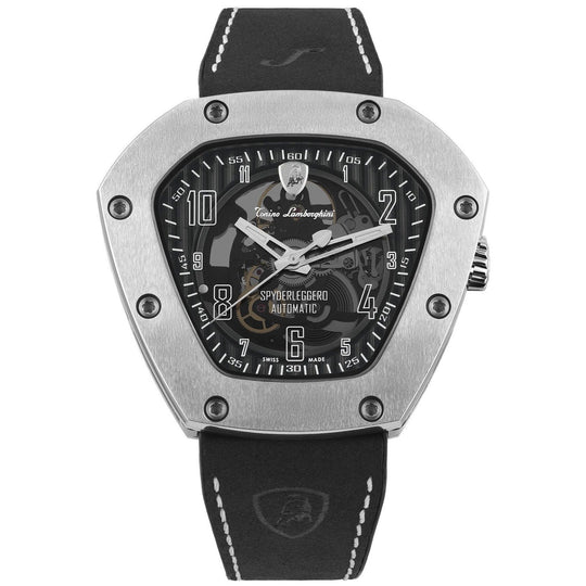 Tonino Lamborghini TLF-T06-1 Men's Black Spyderleggro Automatic Watch