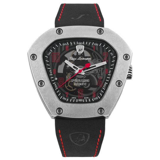 Tonino Lamborghini TLF-T06-2 Men's Black Spyderleggro Automatic Watch