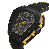 Automatic Watch - Tonino Lamborghini TLF-T06-3 Men's Black Spyderleggro Automatic Watch