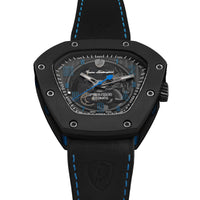 Automatic Watch - Tonino Lamborghini TLF-T06-4 Men's Black Spyderleggro Automatic Watch
