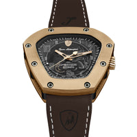 Automatic Watch - Tonino Lamborghini TLF-T06-5 Men's Brown Spyderleggro Watch