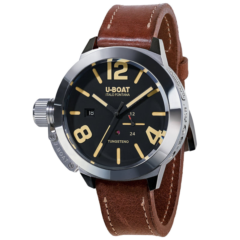 Automatic Watch - U-Boat 8073 Men's Brown Classico Leathe Watch