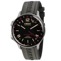 Automatic Watch - U-Boat 8839 Capsoil Doppiotempo 45 SS Red Indices Men's Watch