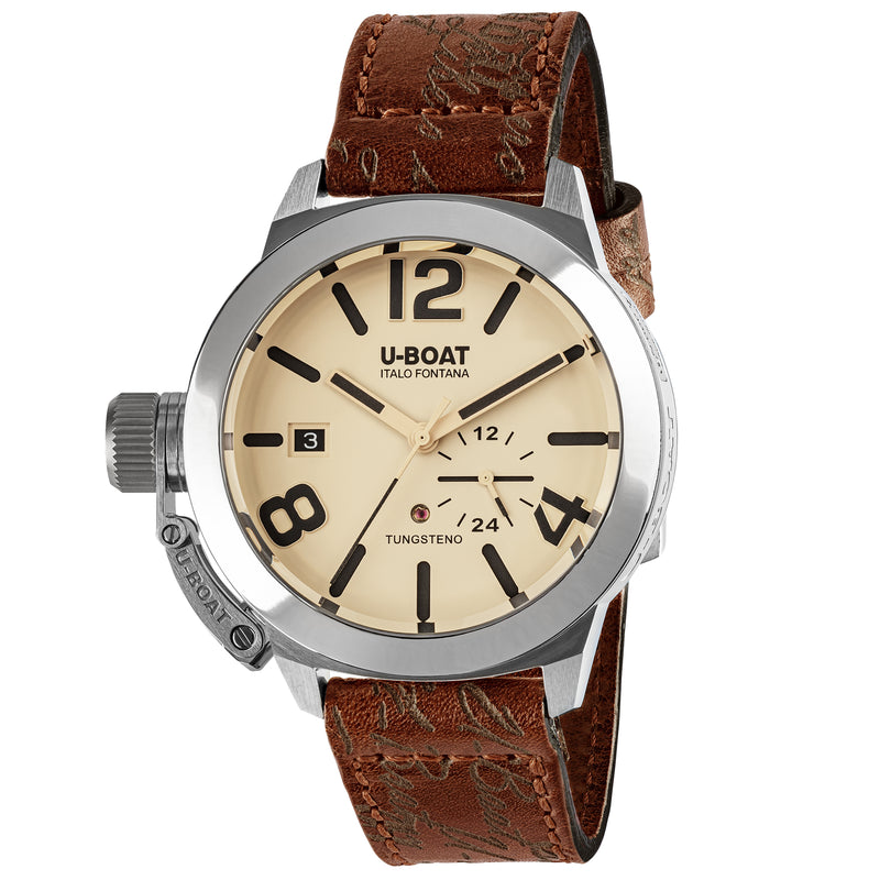 Automatic Watch - U-Boat 8892 Classico 42mm Tungsten BE Men's Watch