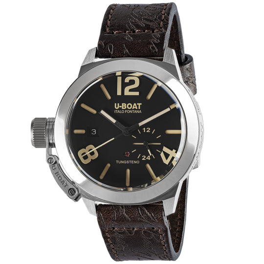 U-Boat 8893 Classico 42mm Tungsten BK Men's Watch