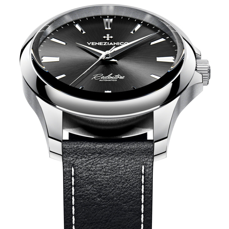 Automatic Watch - Venezianico 1121504 Redentore 36 Men's Black Watch