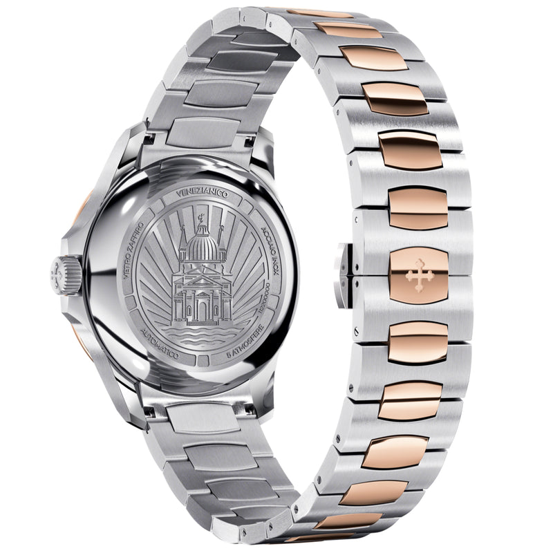 Automatic Watch - Venezianico 1121506C Redentore 36 Men's Silver Watch