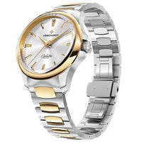 Automatic Watch - Venezianico 1121507C Redentore 36 Men's Silver Two-Tone Watch