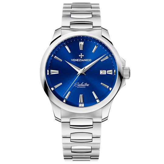 Venezianico 1221502C Redentore 40 Men's Blue Watch