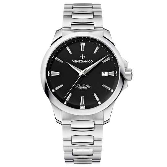 Venezianico 1221504C Redentore 40 Men's Black Watch