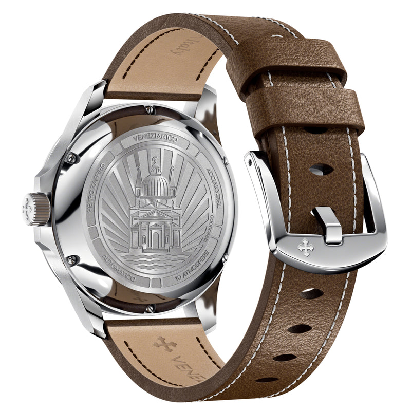 Automatic Watch - Venezianico 1221505 Redentore 40 Men's White Watch
